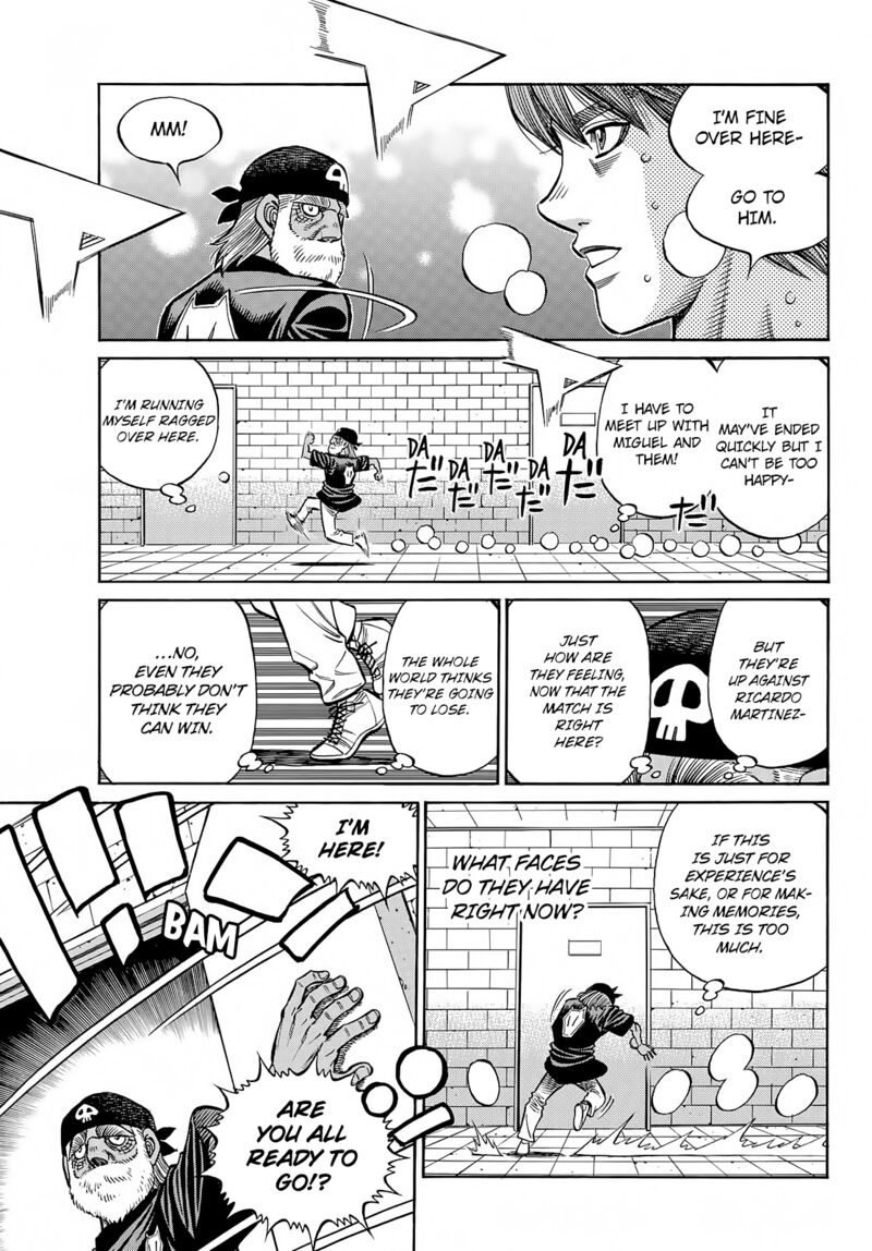 HAJIME NO IPPO Chapter 1392 - Page 3