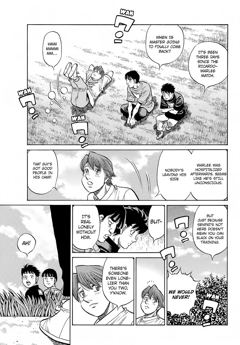 HAJIME NO IPPO Chapter 1411 - Page 15