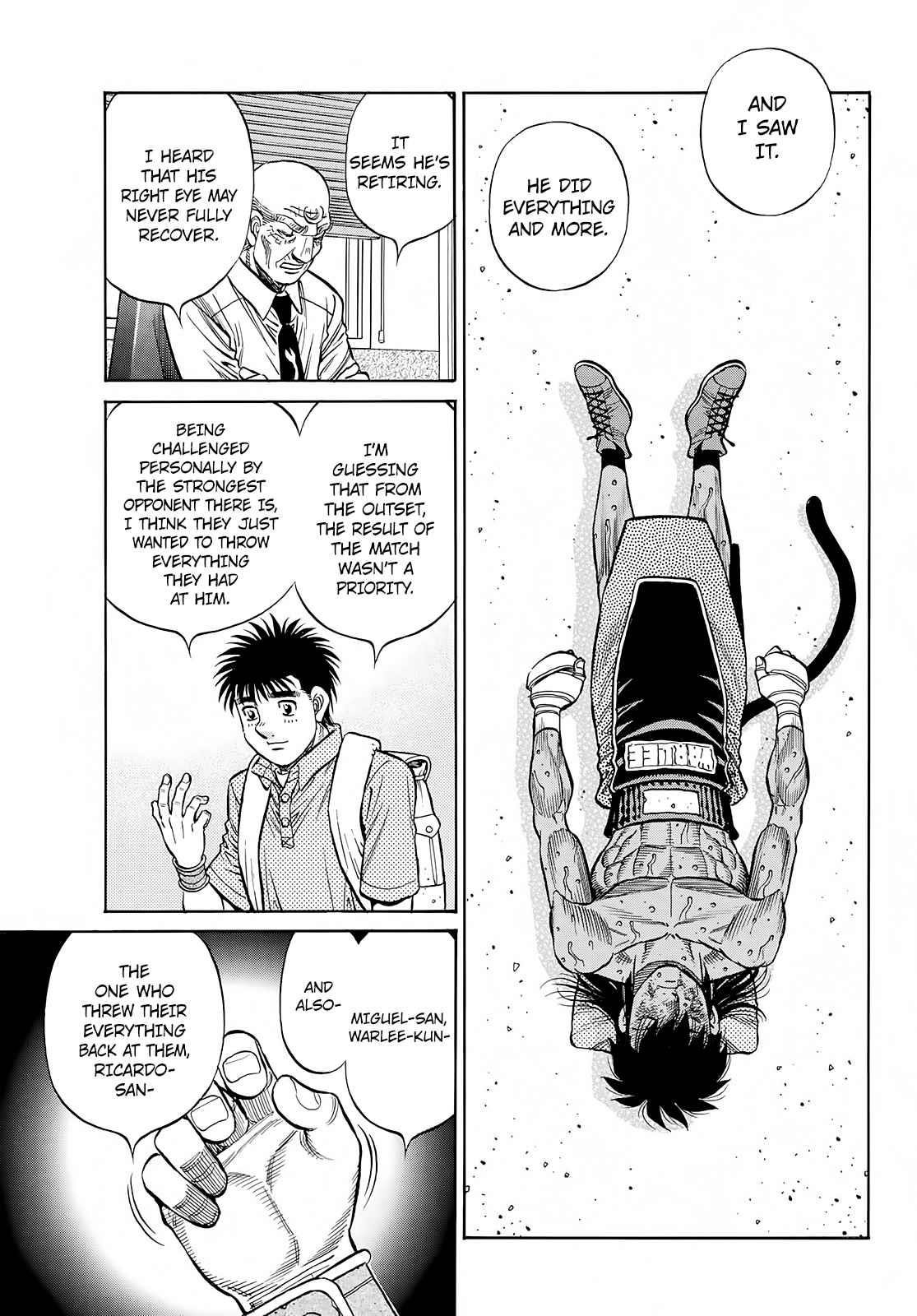 HAJIME NO IPPO Chapter 1412 - Page 11