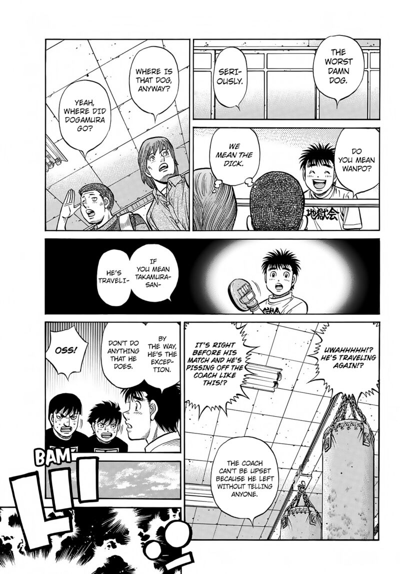 HAJIME NO IPPO Chapter 1423 - Page 5