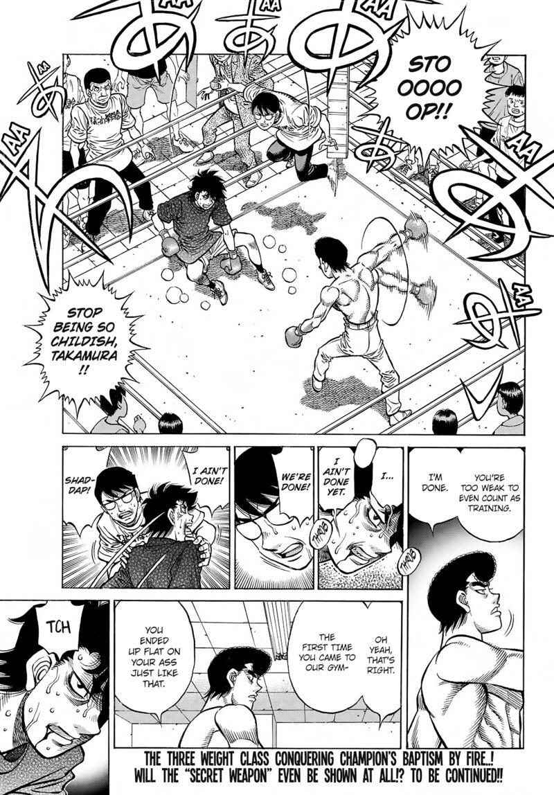 HAJIME NO IPPO Chapter 1424 - Page 10