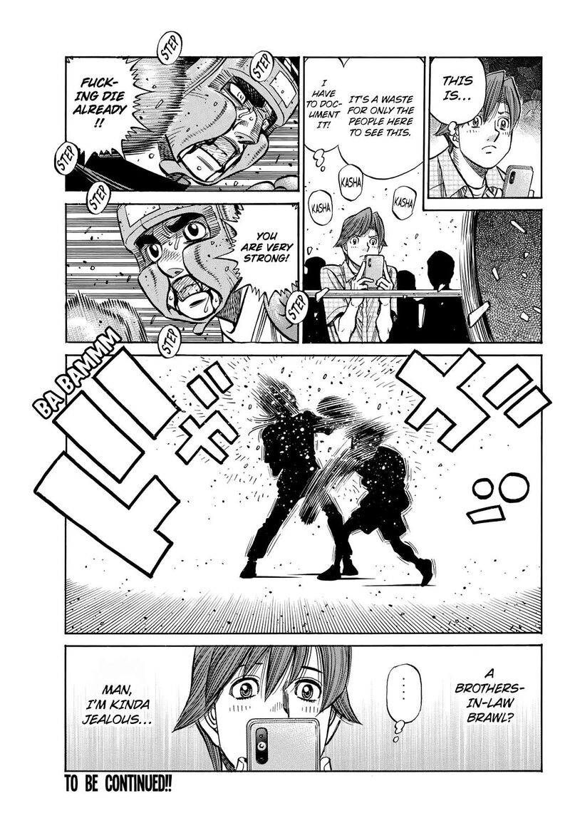 HAJIME NO IPPO Chapter 1439 - Page 15