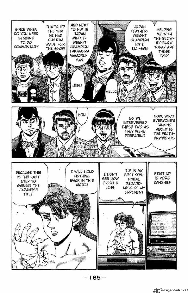HAJIME NO IPPO Chapter 159 - Page 3