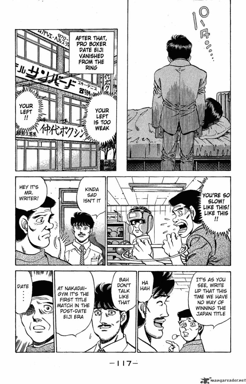 HAJIME NO IPPO Chapter 175 - Page 14