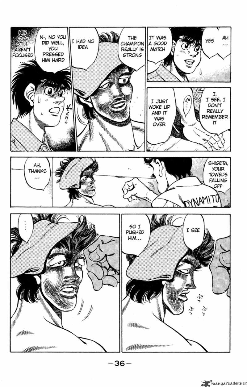 HAJIME NO IPPO Chapter 243 - Page 14