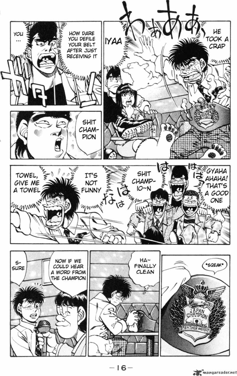 HAJIME NO IPPO Chapter 269 - Page 17