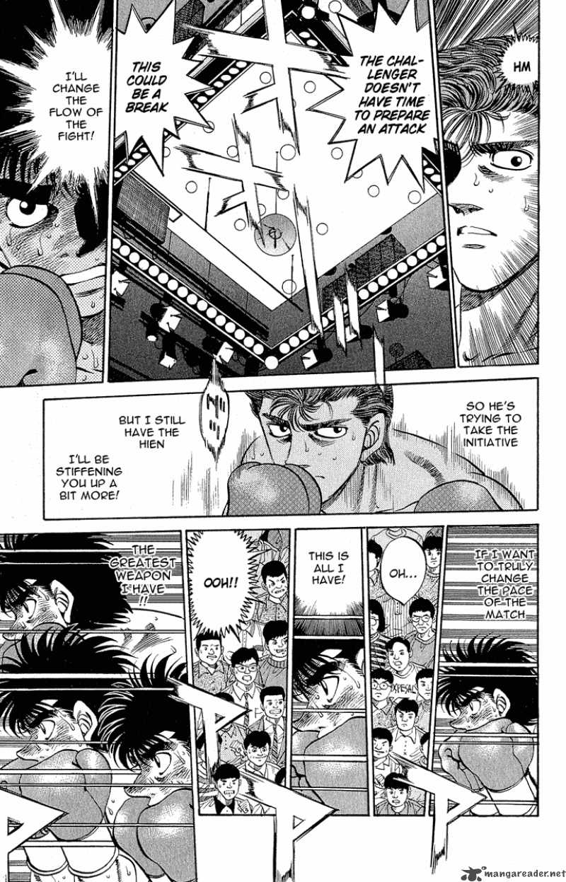 HAJIME NO IPPO Chapter 302 - Page 15