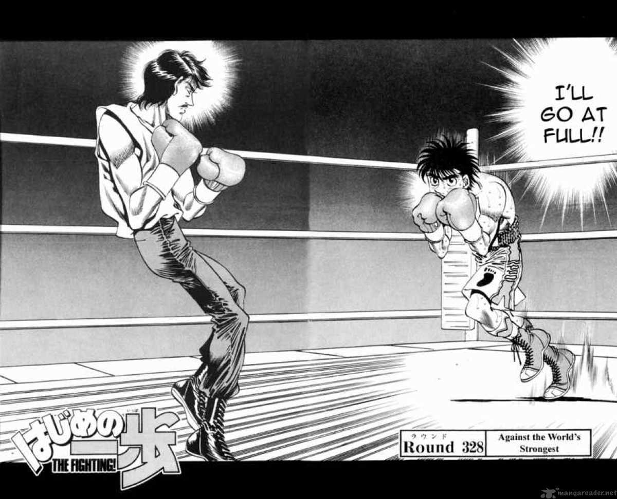 HAJIME NO IPPO Chapter 328 - Page 2