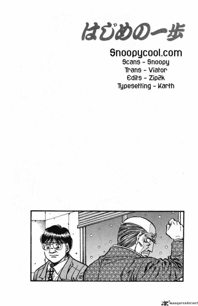 HAJIME NO IPPO Chapter 417 - Page 16