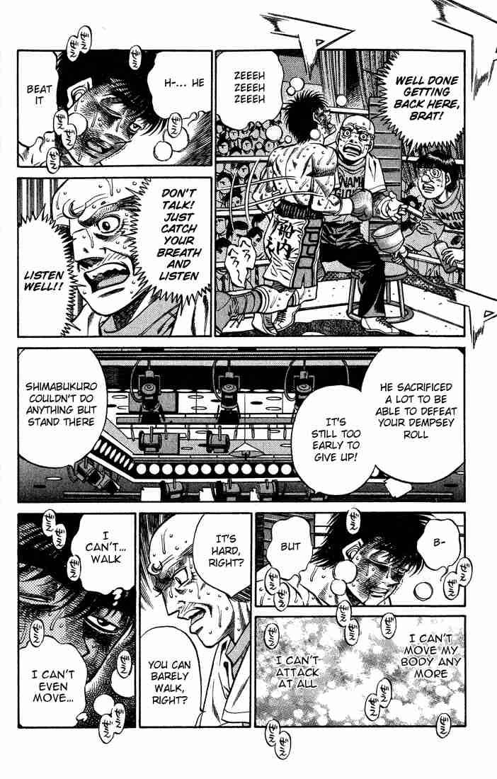 HAJIME NO IPPO Chapter 434 - Page 14