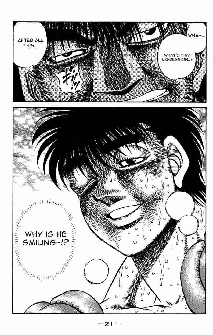 HAJIME NO IPPO Chapter 434 - Page 21