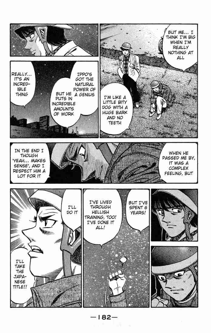HAJIME NO IPPO Chapter 442 - Page 18