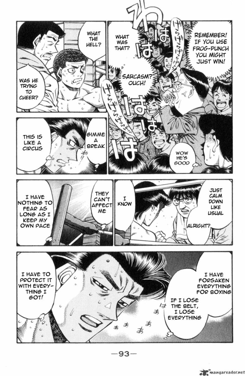 HAJIME NO IPPO Chapter 447 - Page 15