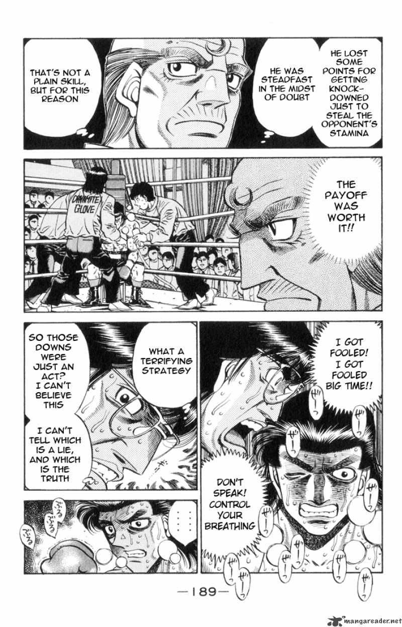 HAJIME NO IPPO Chapter 452 - Page 14