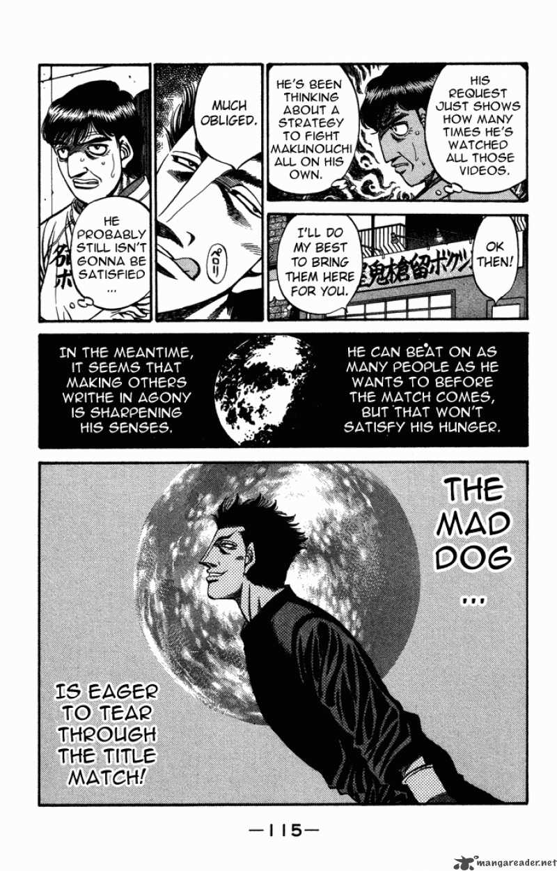 HAJIME NO IPPO Chapter 468 - Page 17