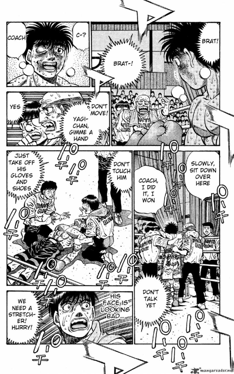 HAJIME NO IPPO Chapter 501 - Page 11