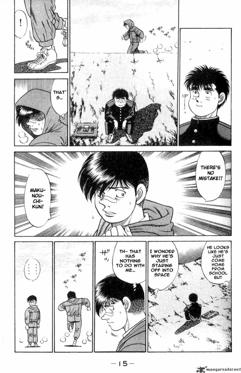 HAJIME NO IPPO Chapter 52 - Page 14