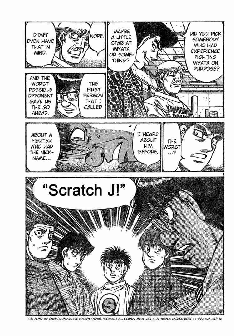 HAJIME NO IPPO Chapter 727 - Page 11