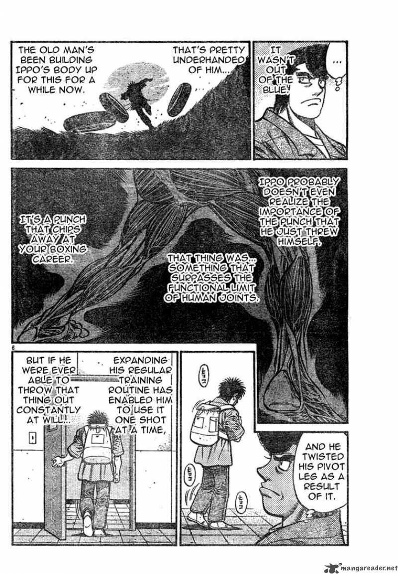 HAJIME NO IPPO Chapter 741 - Page 6