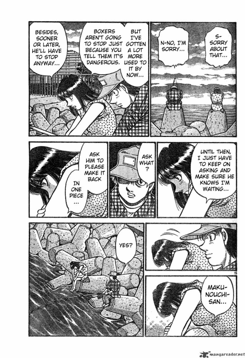 HAJIME NO IPPO Chapter 742 - Page 15