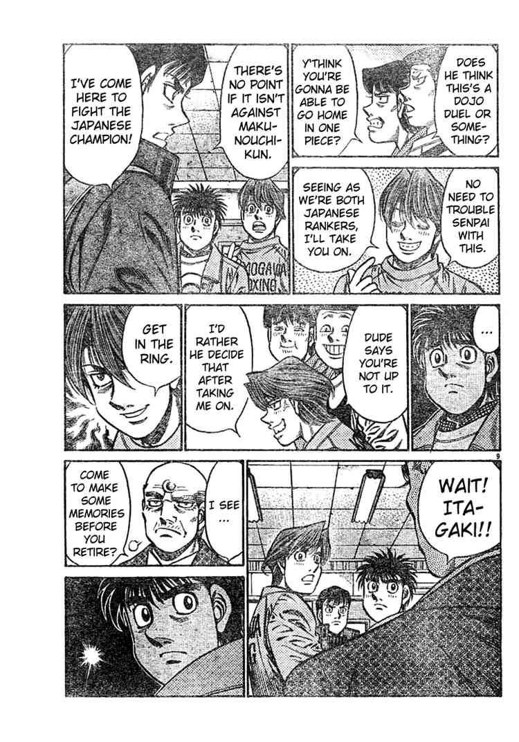 HAJIME NO IPPO Chapter 759 - Page 9