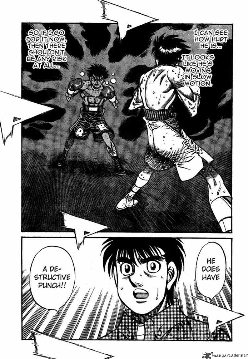 HAJIME NO IPPO Chapter 826 - Page 15