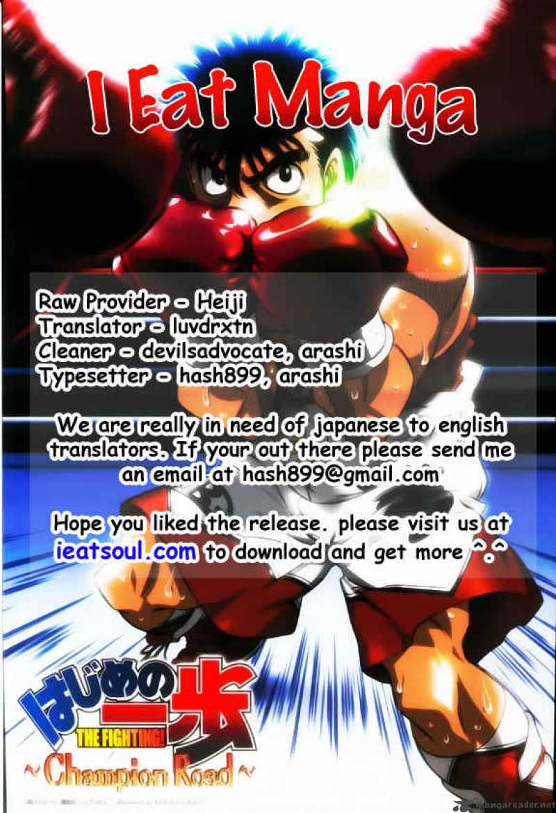 HAJIME NO IPPO Chapter 851 - Page 19