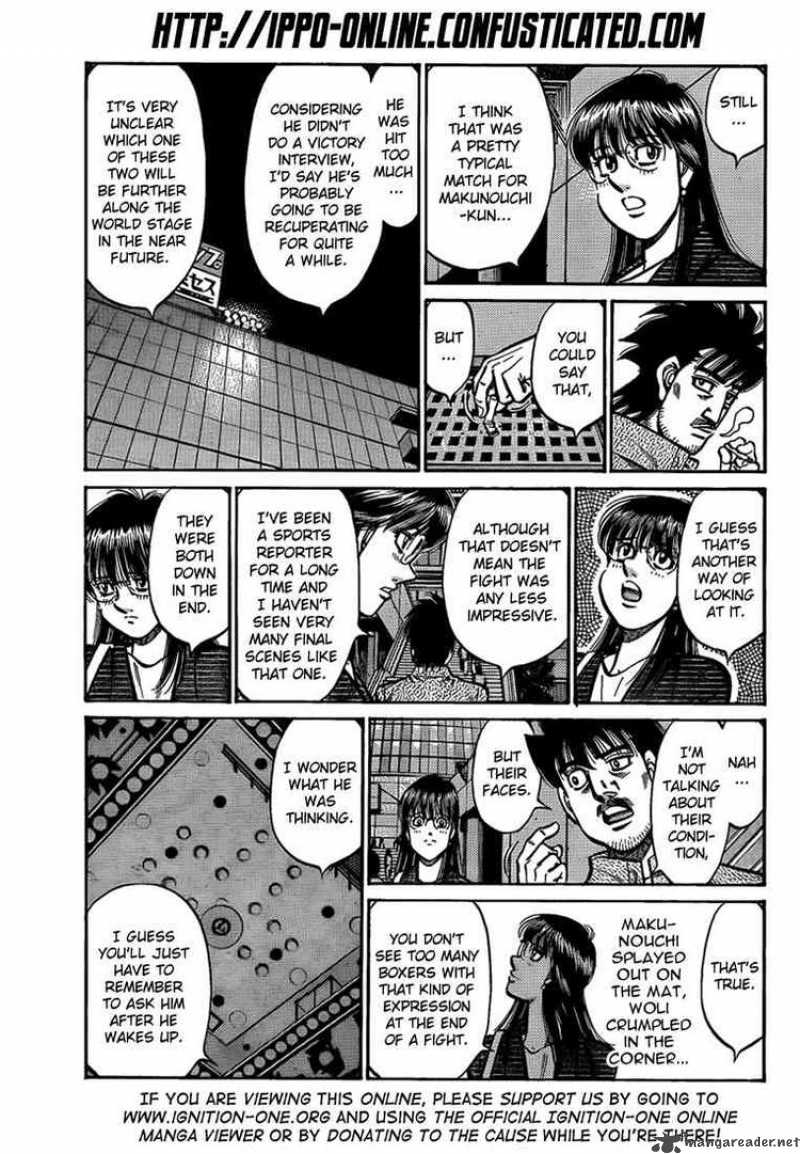 HAJIME NO IPPO Chapter 895 - Page 3