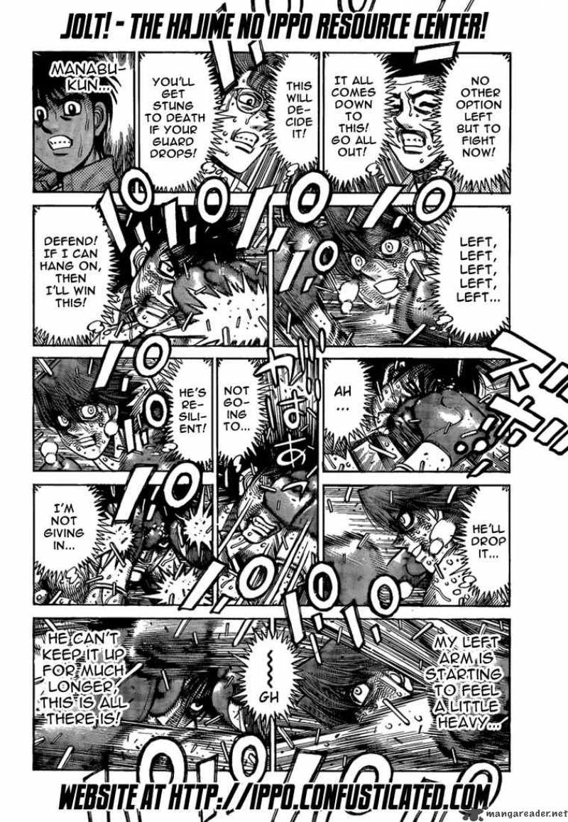 HAJIME NO IPPO Chapter 910 - Page 8