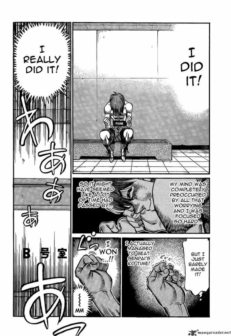 HAJIME NO IPPO Chapter 911 - Page 12