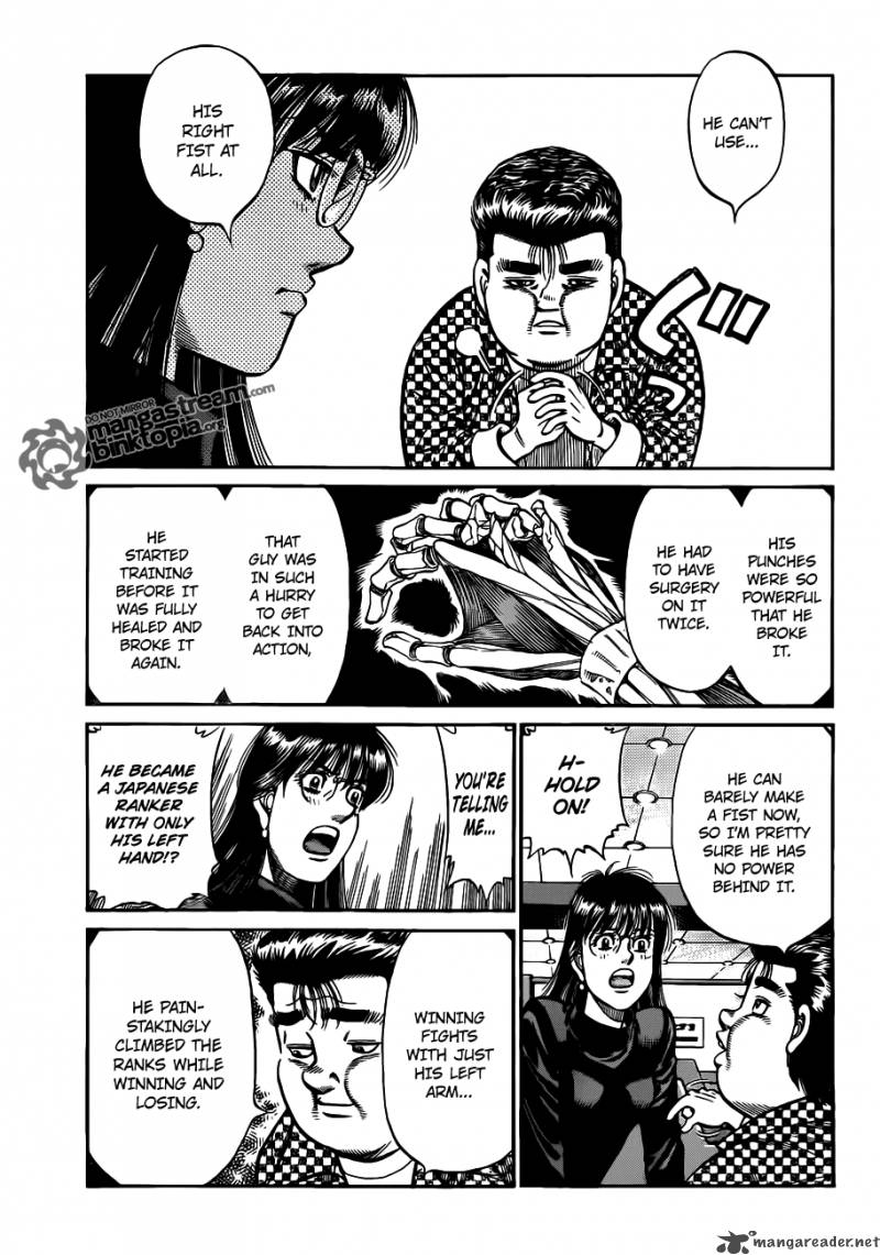 HAJIME NO IPPO Chapter 920 - Page 15