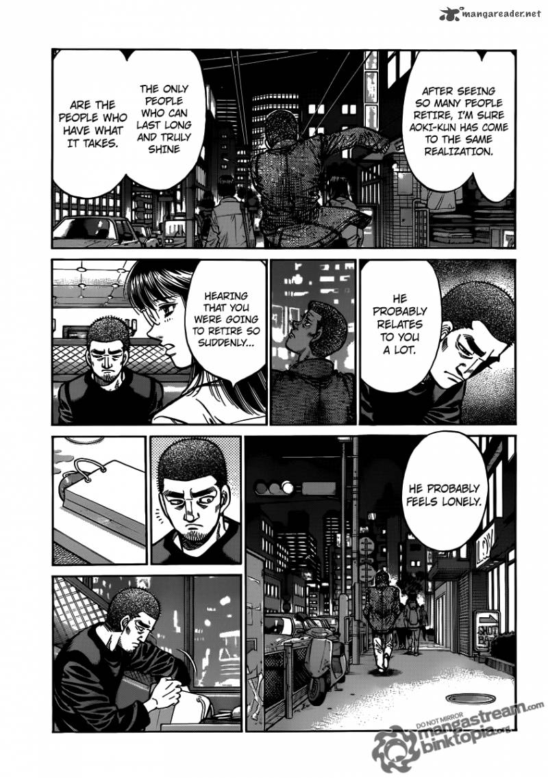 HAJIME NO IPPO Chapter 946 - Page 9