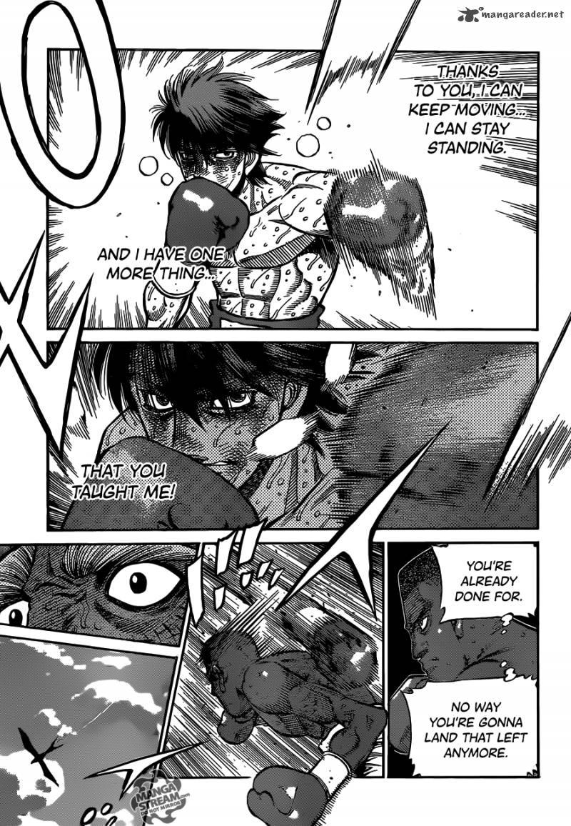 HAJIME NO IPPO Chapter 991 - Page 9