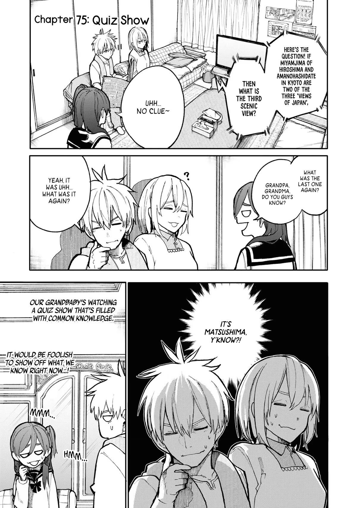 A Story About A Grampa And Granma Returned Back To Their Youth Chapter 75 - Page 1