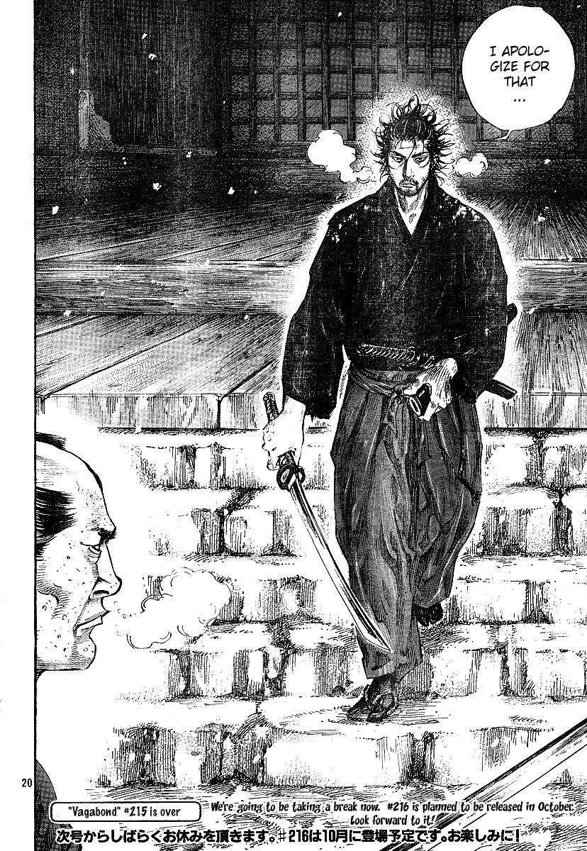 Vagabond Chapter 215 - Page 20